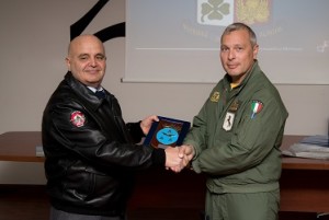 Al 9 Stormo la visita dell Associazione Arma Aeronautica di Vasto