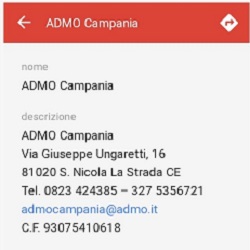 admo contatti